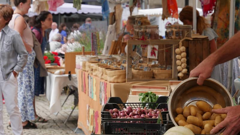 Marché de Bourganeuf