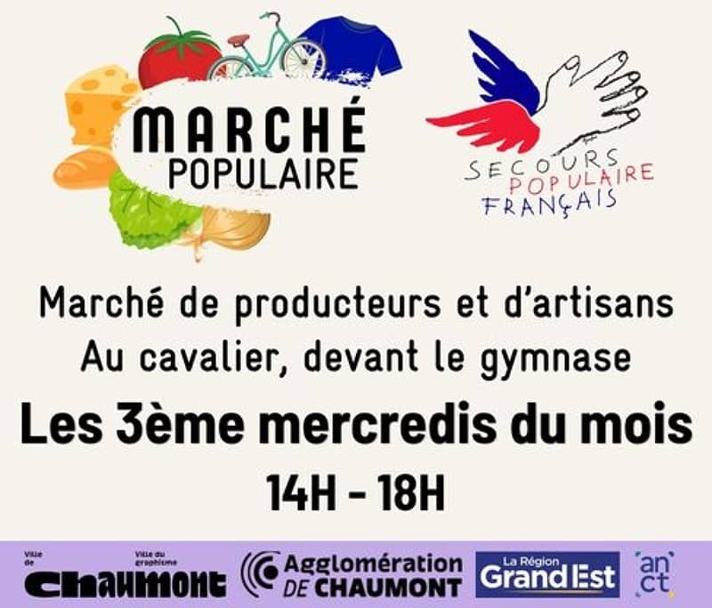 Marché aux fleurs et nature à Chaumont