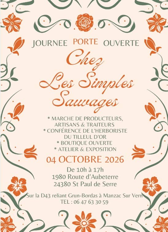 Les simples sauvages, journée porte ouverte