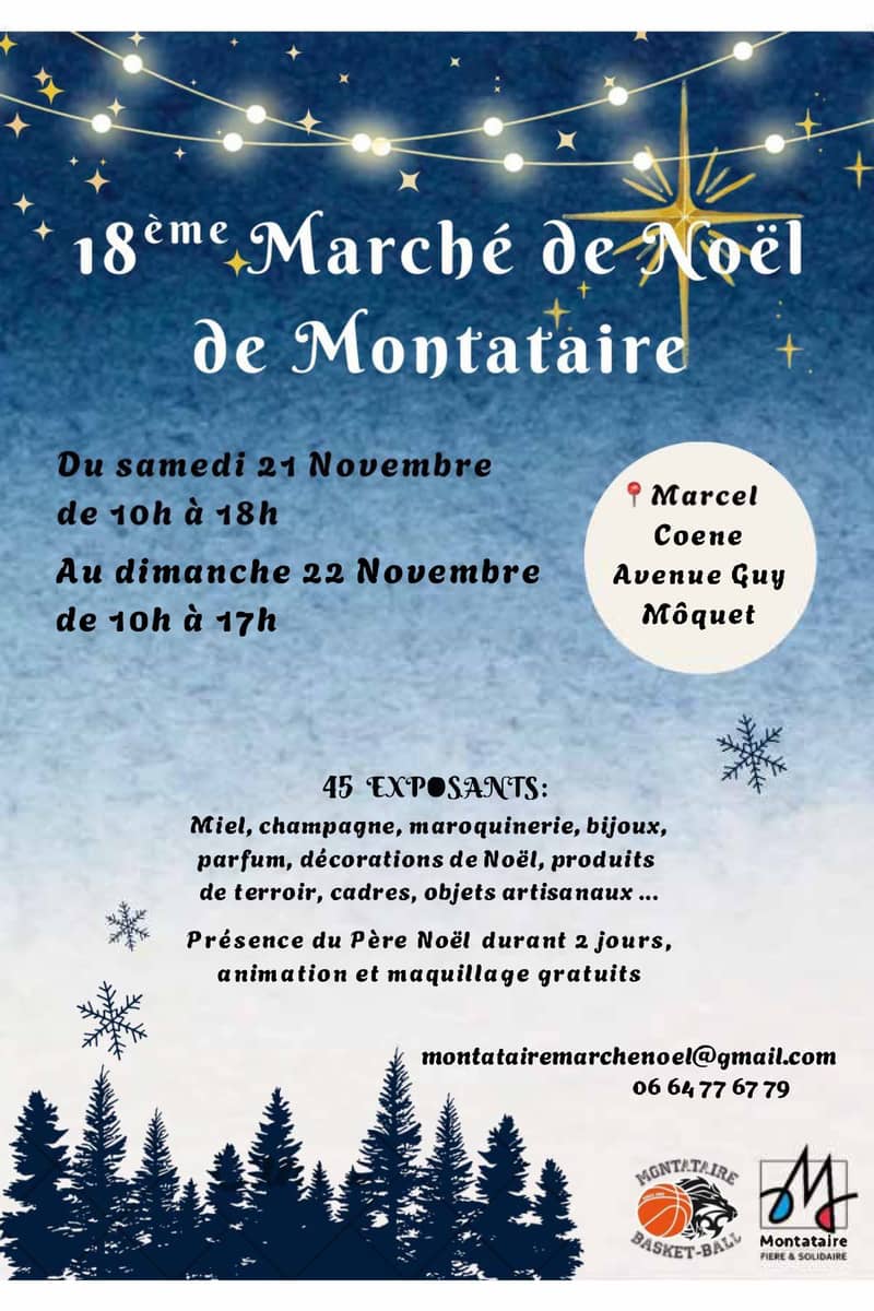 18ème marché de Noël de Montataire