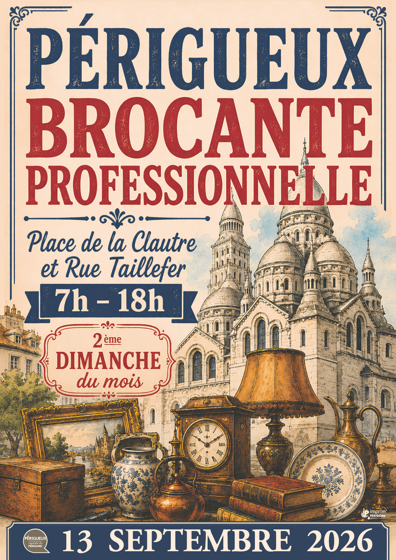 Les dimanches de la Clautre : Brocante