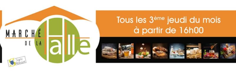 Marché de la Halle - Signy l'Abbaye — Signy-l'Abbaye