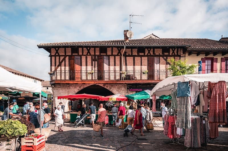 Marché traditionnel de Villeréal — Villeréal