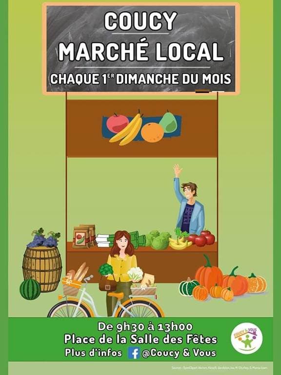 Marché local — Coucy