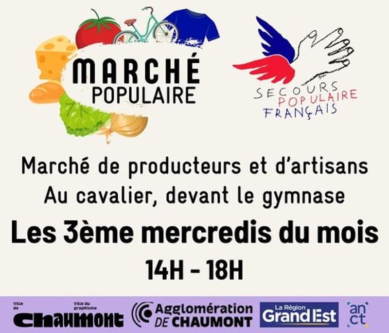 Marché aux fleurs et nature à Chaumont — Chaumont