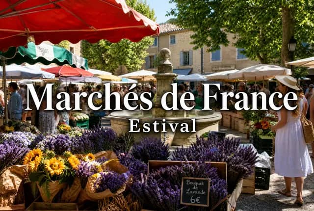 Marché artisanal en France