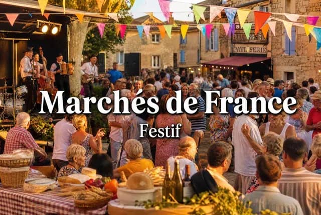 Marché artisanal en France