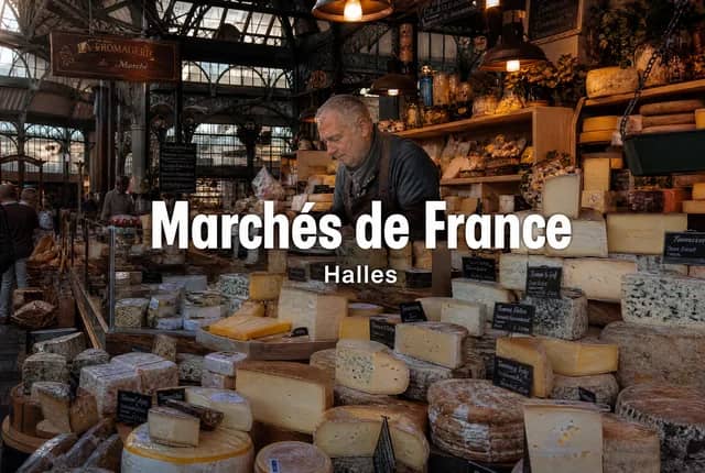 Marché couvert la halle