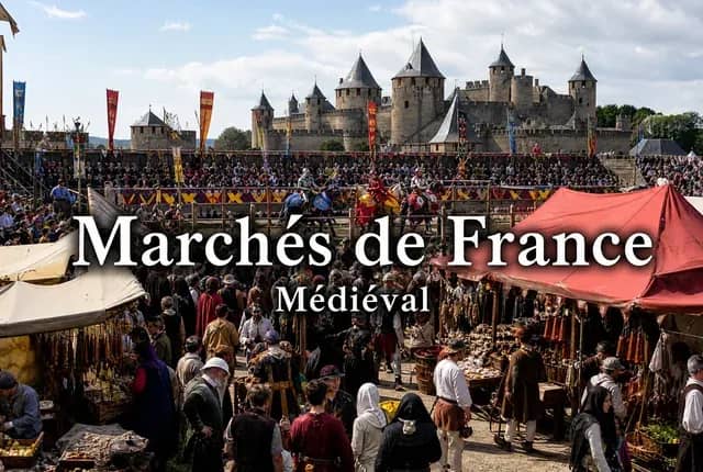 Marché artisanal en France