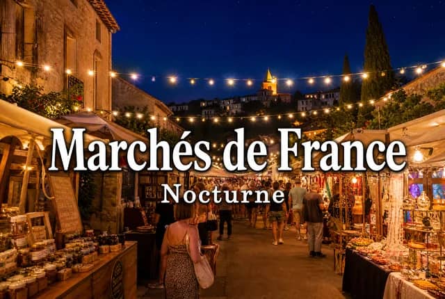 Marché artisanal en France