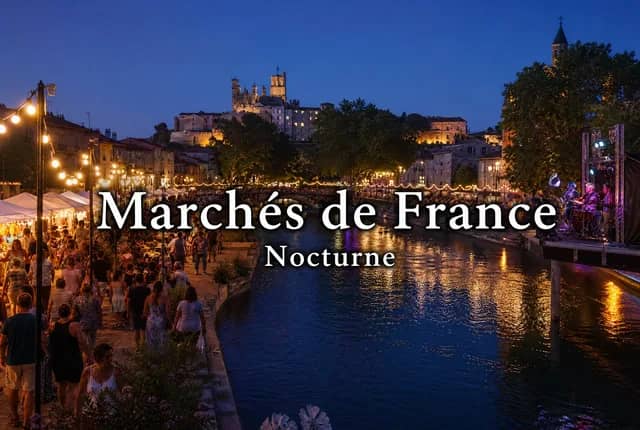 Marché artisanal en France