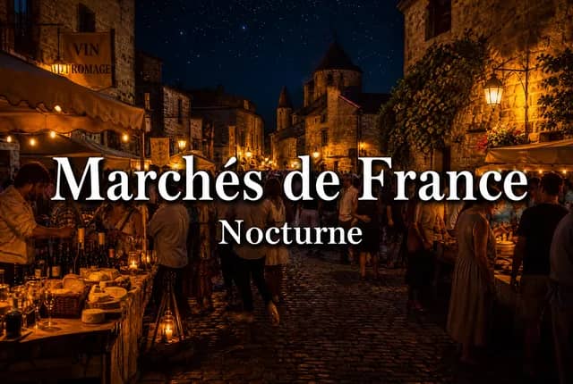 Marché artisanal en France
