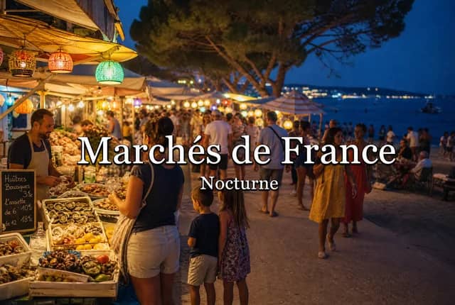 Marché artisanal en France