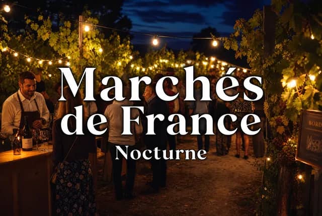 Marché artisanal en France