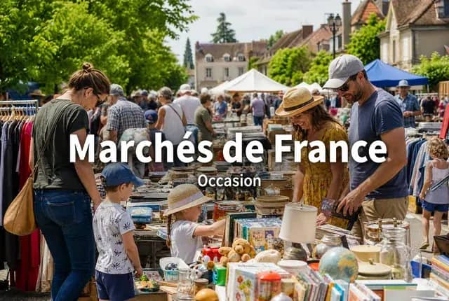 Marché aux vêtements