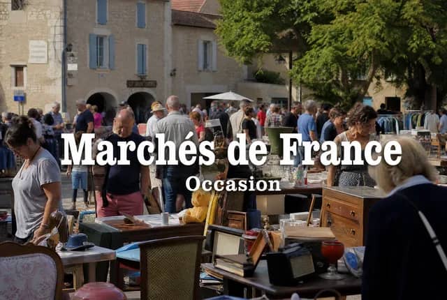 Marché artisanal en France