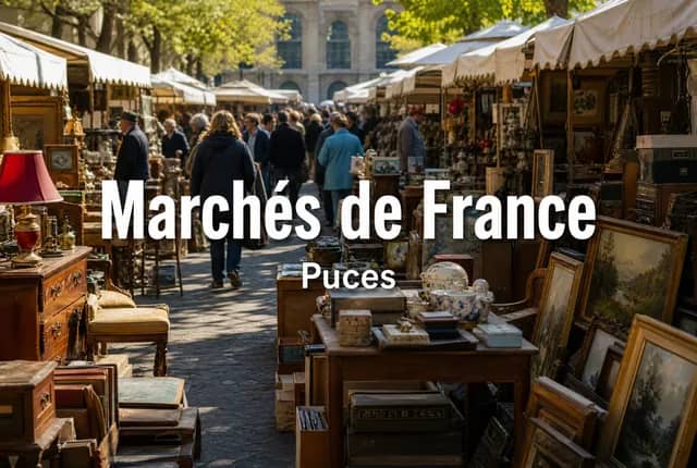 Marché artisanal en France