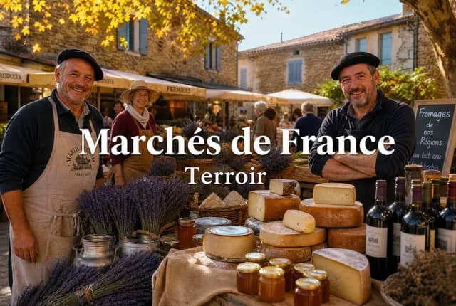 Marché artisanal en France