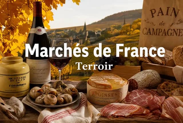 Marché artisanal en France