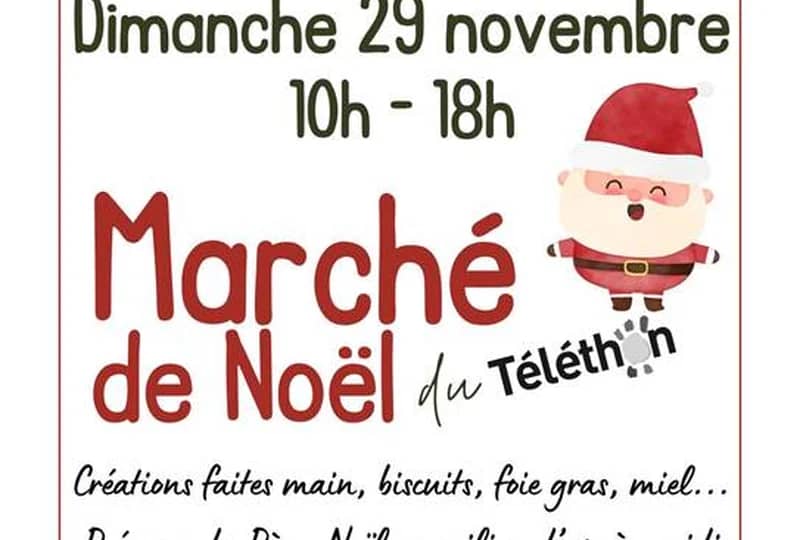 Marché de Noël du Téléthon