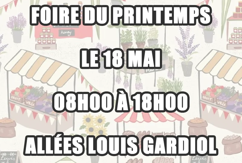 Foire du printemps à Riez