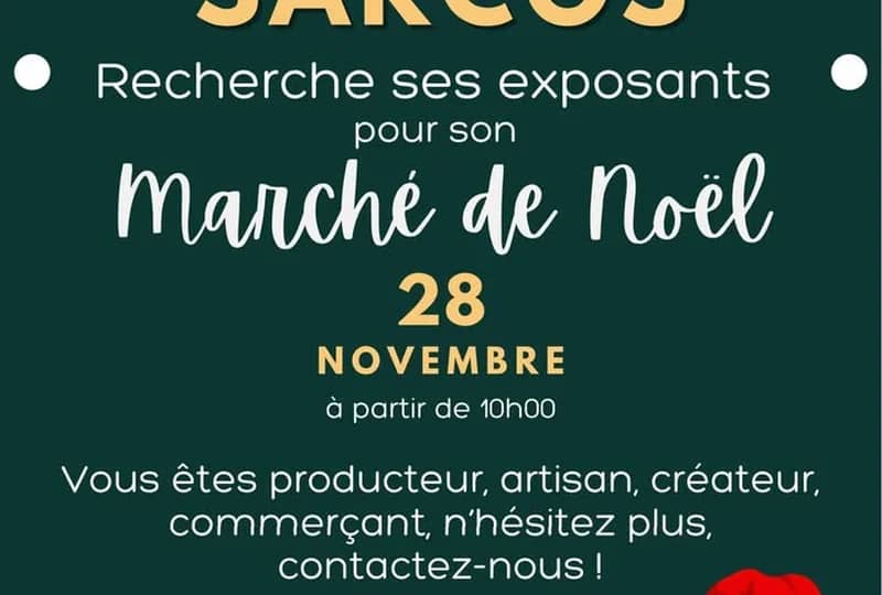 Marché de Noël à Sarcos