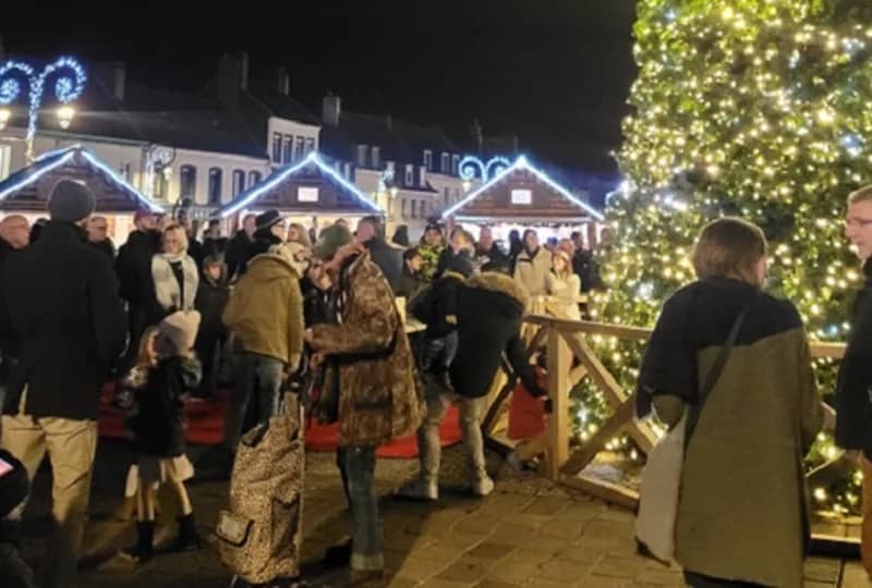 Marché de Noël à Montreuil