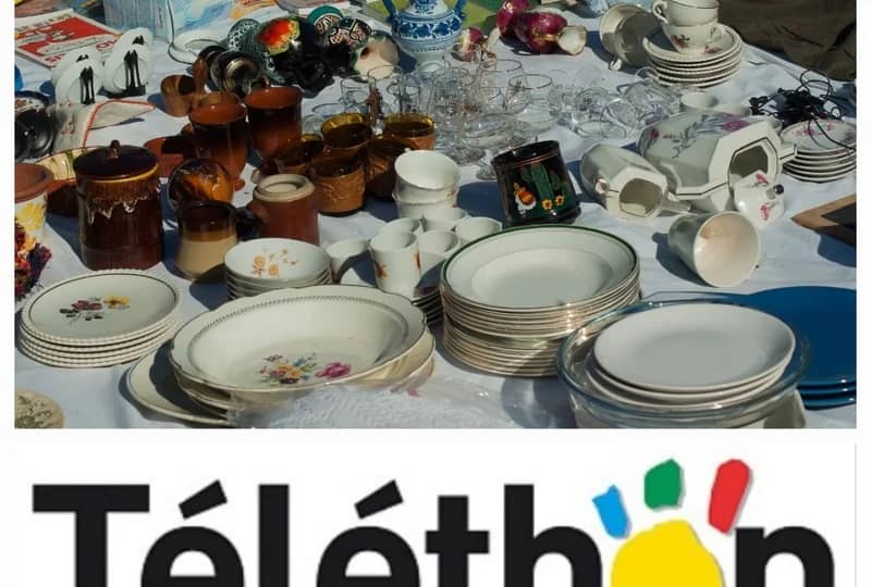 Vide grenier au profit du Téléthon