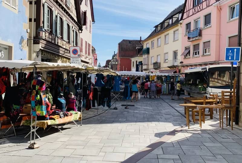Marché hebdomadaire du lundi matin